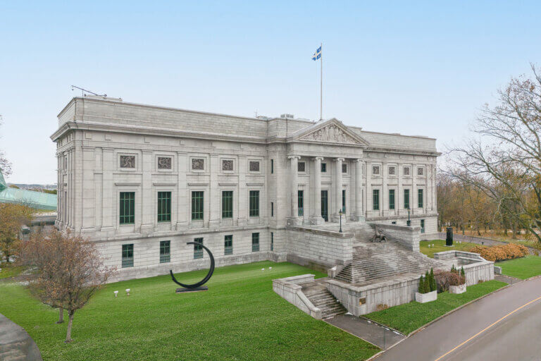 Photo de l'extérieur du Musée National des Beaux-Arts du Québec